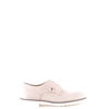 TOD'S TOD'S MEN'S WHITE SUEDE LACE-UP SHOES,MCBI37279 7