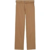 BURBERRY BURBERRY MEN'S BEIGE COTTON trousers,4558021 46