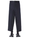 ALEXANDER MCQUEEN ALEXANDER MCQUEEN MEN'S BLUE COTTON trousers,552750QMS054100 46