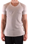 Neil Barrett Men's White Cotton T-shirt In White