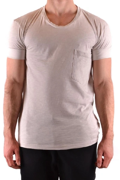 Neil Barrett Men's White Cotton T-shirt