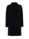 ASPESI ASPESI WOMEN'S BLACK WOOL COAT,0710526851241 40