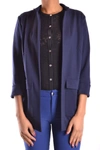 PINKO PINKO WOMEN'S BLUE VISCOSE BLAZER,1G133L6200F92 40