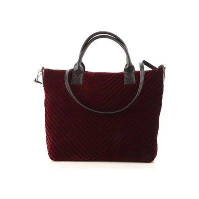 Pinko Women's Red Polyester Handbag