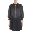 CARVEN CARVEN WOMEN'S BLACK POLYESTER OUTERWEAR JACKET,3002V224999 36