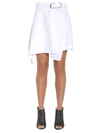 CARVEN CARVEN WOMEN'S WHITE POLYESTER SKIRT,3002J18T001 38