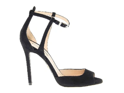 Cesare Paciotti Women's Black Leather Sandals