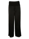 ALEXANDER WANG ALEXANDER WANG WOMEN'S BLACK ACETATE trousers,4W184001W5001 L