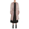 ALEXANDER MCQUEEN ALEXANDER MCQUEEN WOMEN'S PINK LEATHER COAT,493348Q5HLT5731 40