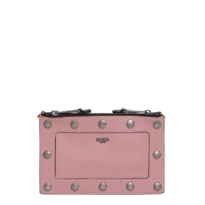 Moschino Women's Pink Leather Pouch