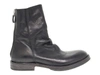 MOMA MOMA WOMEN'S BLACK LEATHER ANKLE BOOTS,81802 38