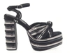 JEFFREY CAMPBELL JEFFREY CAMPBELL WOMEN'S BLACK LEATHER SANDALS,ANDREABLACK 39