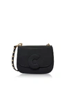 COCCINELLE COCCINELLE WOMEN'S BLACK LEATHER SHOULDER BAG,E1CK1120101001 UNI