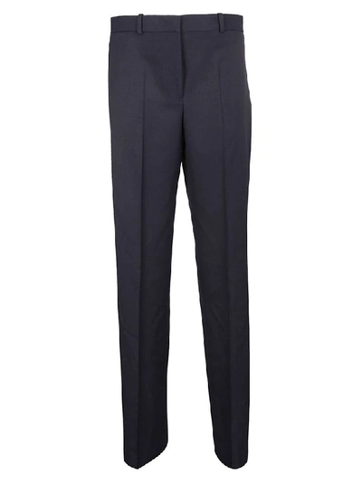 Jil Sander Women's  Blue Wool Trousers