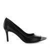 MARC ELLIS MARC ELLIS WOMEN'S BLACK LEATHER PUMPS,MA4012 40