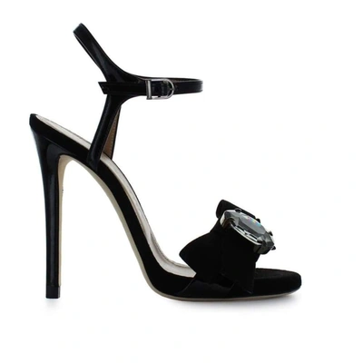 Marc Ellis Women's Black Leather Sandals