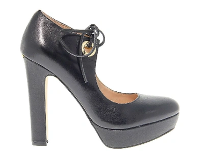 Liu •jo Liu Jo Women's Black Leather Heels