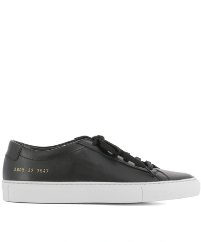 Common Projects Original Achilles Low Sneakers In Black