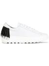 Philippe Model Women's White Leather Sneakers In White
