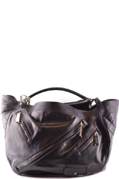 Dsquared2 Women's  Black Leather Shoulder Bag