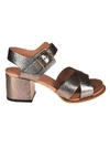TOD'S TOD'S WOMEN'S SILVER LEATHER SANDALS,XXW19A0Y510HESB201 38.5