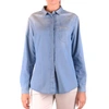 FABIANA FILIPPI FABIANA FILIPPI WOMEN'S LIGHT BLUE COTTON SHIRT,MCBI35658 42