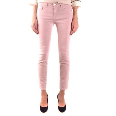 Pinko Women's Pink Cotton Jeans