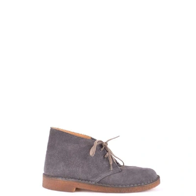 Clarks Women's Grey Suede Ankle Boots