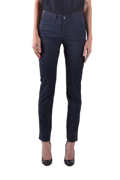 Armani Jeans Women's Blue Polyester Jeans