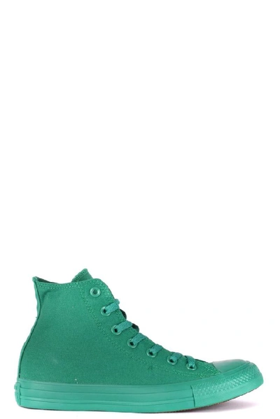 Converse Women's Mcbi35328 Green Fabric Sneakers