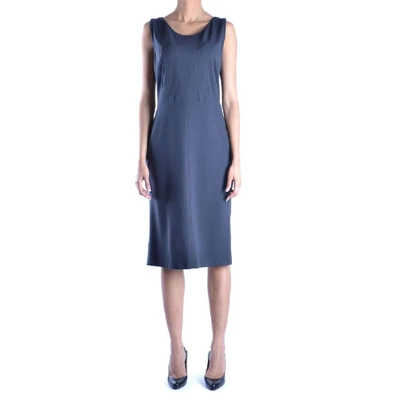 Armani Collezioni Women's Blue Viscose Dress
