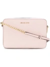 MICHAEL MICHAEL KORS MICHAEL KORS WOMEN'S PINK LEATHER SHOULDER BAG,32S4GTVC3L187 UNI