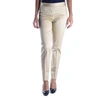 MOSCHINO MOSCHINO WOMEN'S GOLD COTTON trousers,MCBI14599 44
