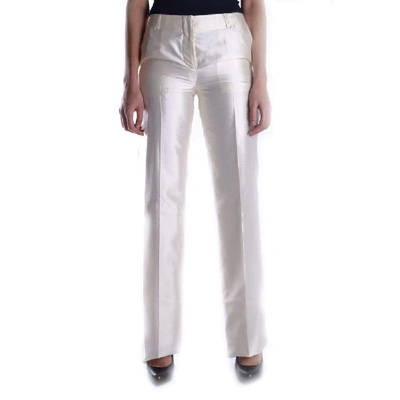 Calvin Klein Women's White Silk Pants