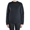 ALEXANDER WANG ALEXANDER WANG WOMEN'S BLACK WOOL SWEATER,MCBI14455 M