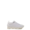 LEATHER CROWN LEATHER CROWN WOMEN'S WHITE LEATHER SNEAKERS,MCBI22678 35