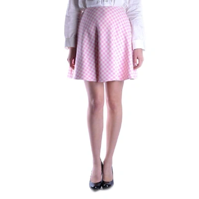Prada Women's Pink Wool Skirt