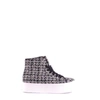 JC PLAY BY JEFFREY CAMPBELL JC PLAY BY JEFFREY CAMPBELL WOMEN'S BLACK FABRIC HI TOP SNEAKERS,MCBI32672 10