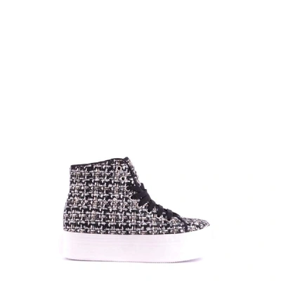 Jc Play By Jeffrey Campbell Women's Black Fabric Hi Top Sneakers