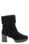 TOD'S TOD'S WOMEN'S BLACK SUEDE ANKLE BOOTS,MCBI36895 38