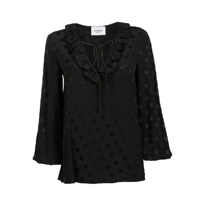 Dondup Women's Black Silk Blouse