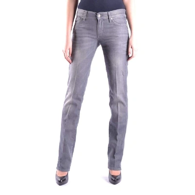 7 For All Mankind Women's Grey Cotton Jeans