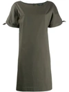 ANTONELLI ANTONELLI TIE SLEEVE DRESS - GREEN