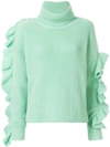 ANNA OCTOBER ANNA OCTOBER TURTLNECK JUMPER - 绿色