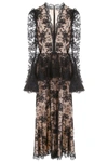 ALEXANDER MCQUEEN ALEXANDER MCQUEEN SHEER PANELLED DRESS