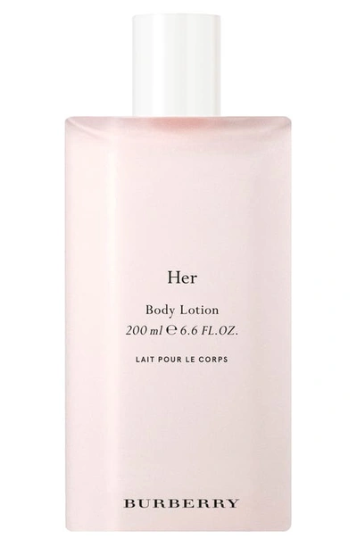 Burberry Her Body Lotion, 6.8 Oz./ 200 ml