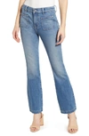 CURRENT ELLIOTT THE CROPPED BOOTCUT JEANS,19-1-004498-PT01180