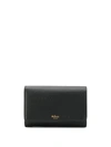 Mulberry Medium Continental French Purse In Black