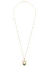 Wouters & Hendrix Quartzite And Mother-of-pearl Necklace In Gold