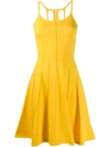 DSQUARED2 OPEN BACK FLARED DRESS